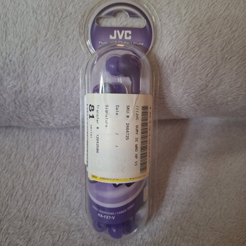 JVC - Gumy In Ear Headphones (2 Colors)